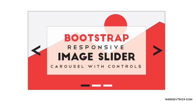 Bootstrap Carousel Slider Full Page With CSS | Responsive Image Slider