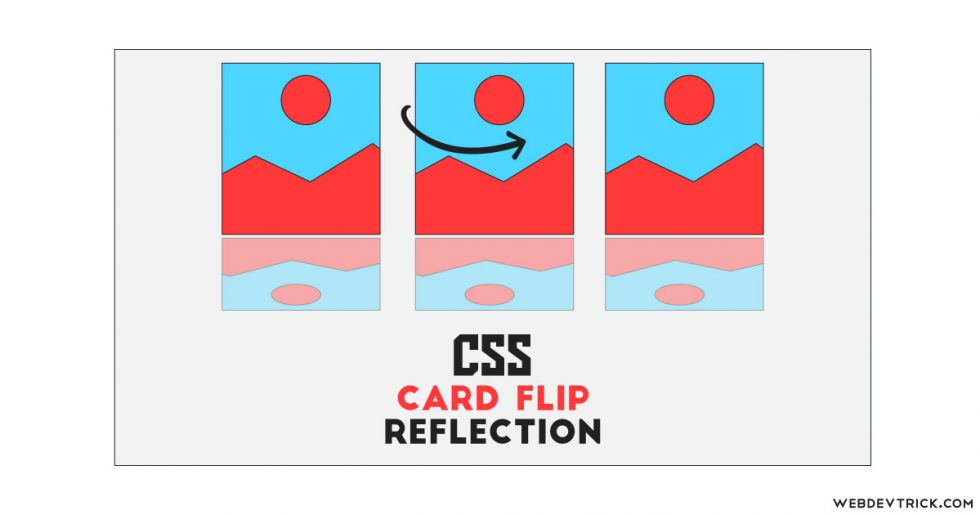 Css Card Flip Reflection Effect On Hover Flipping Image Change