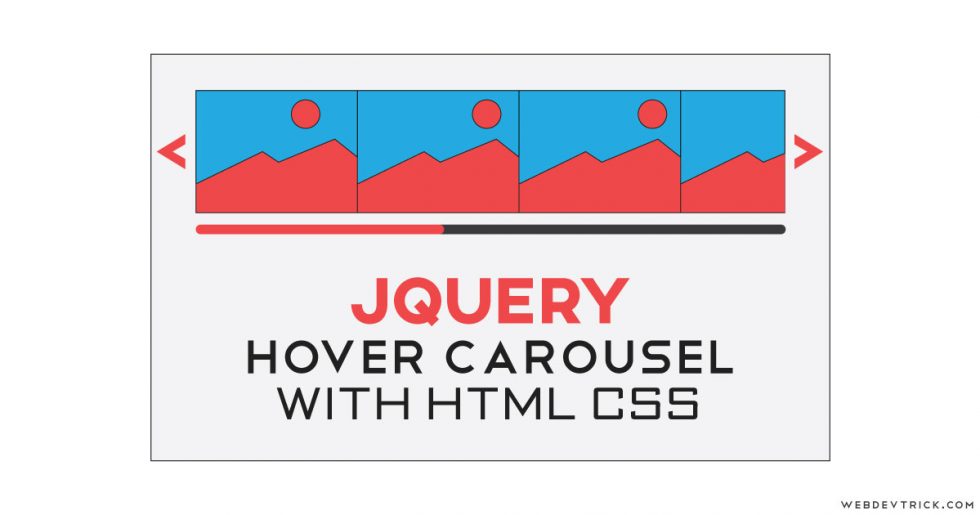 jQuery Hover Carousel Slider With CSS | Slides With Mouse Direction