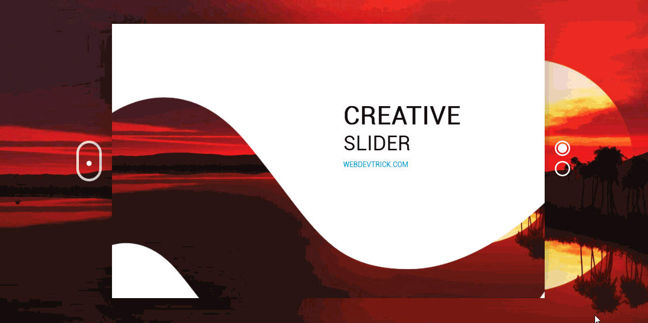 creative slider preview