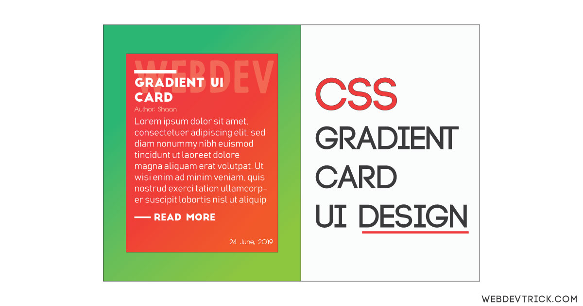 CSS Card UI Design and Gradient: CSS card UI design và gradient sẽ giúp bạn tạo ra một giao diện trang web tuyệt vời và đầy đủ chức năng. Sử dụng gradient để tạo ra hiệu ứng đẹp mắt cho các card UI trên trang web của bạn. Điều này sẽ giúp khách hàng của bạn có được trải nghiệm tuyệt vời trên trang web của bạn.