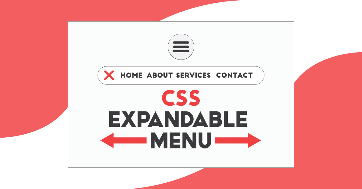 CSS Expandable Menu On Click | Expanding Menu Button