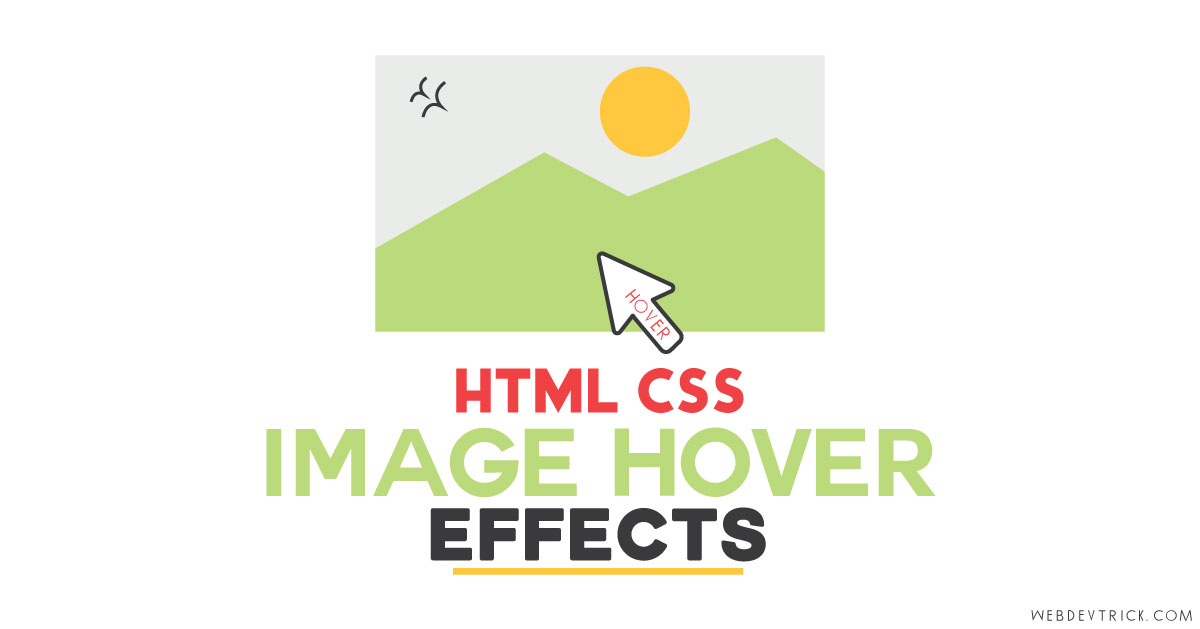 HTML CSS Image Hover Effects | With Pure CSS Filter & Transition