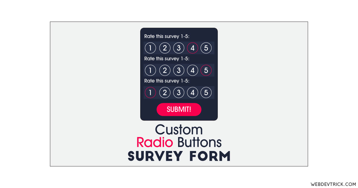 custom radio button