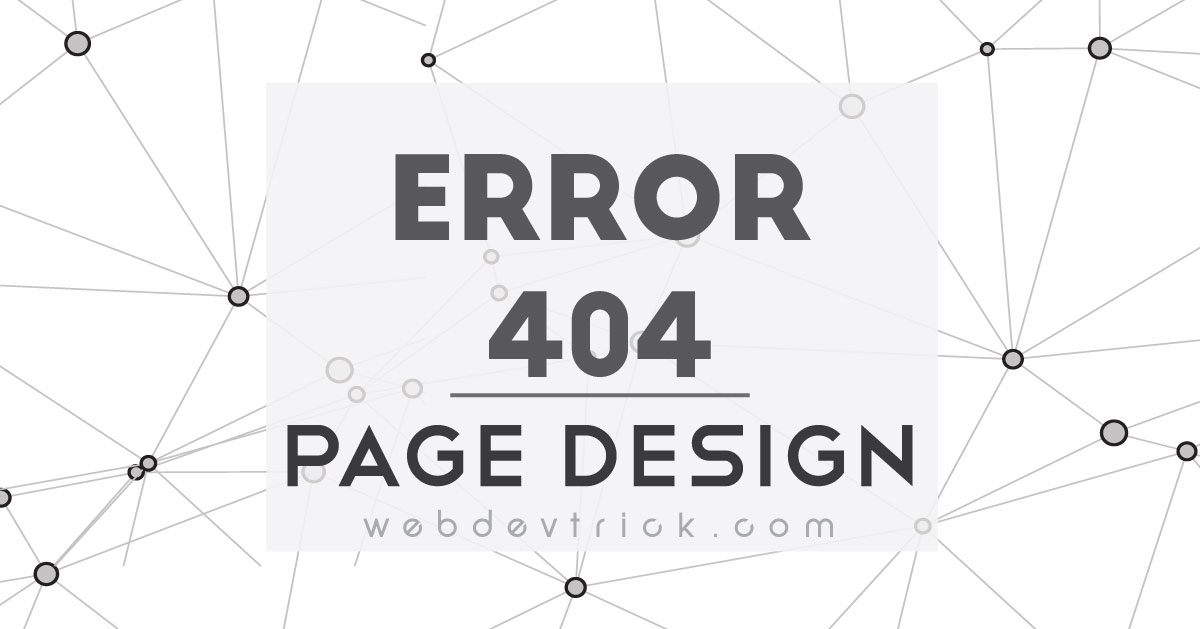 Error 404 Page With Html Css Javascript Example Source Code