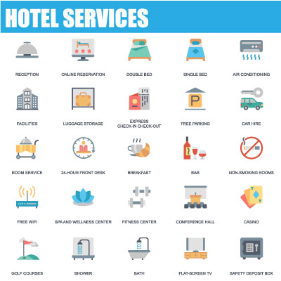 hotel icons