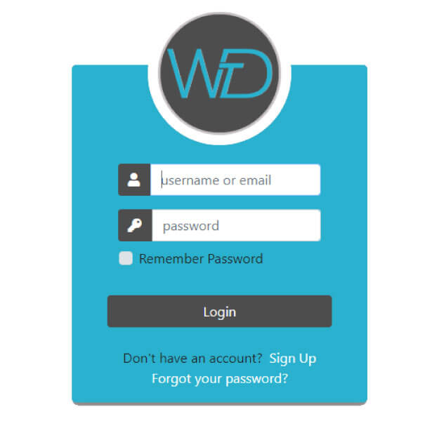 html css bootstrap login form