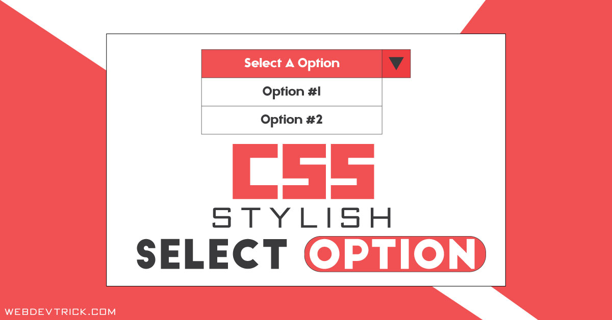 Custom select. Select option. Select html. Selected CSS.