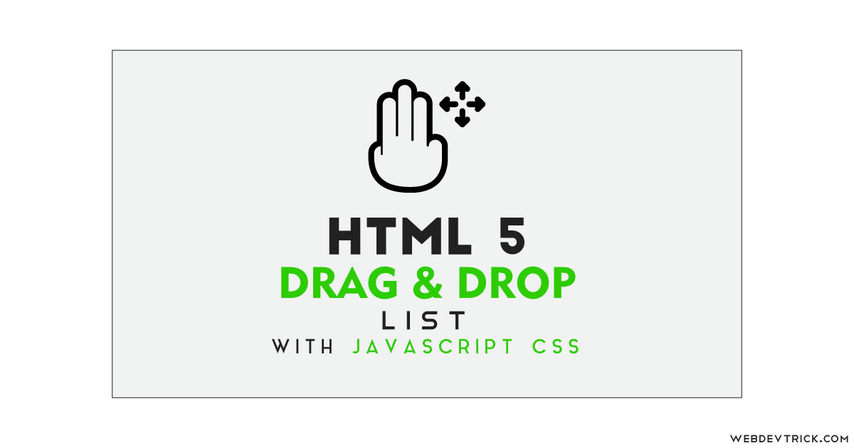 26 Drag And Drop Javascript Code