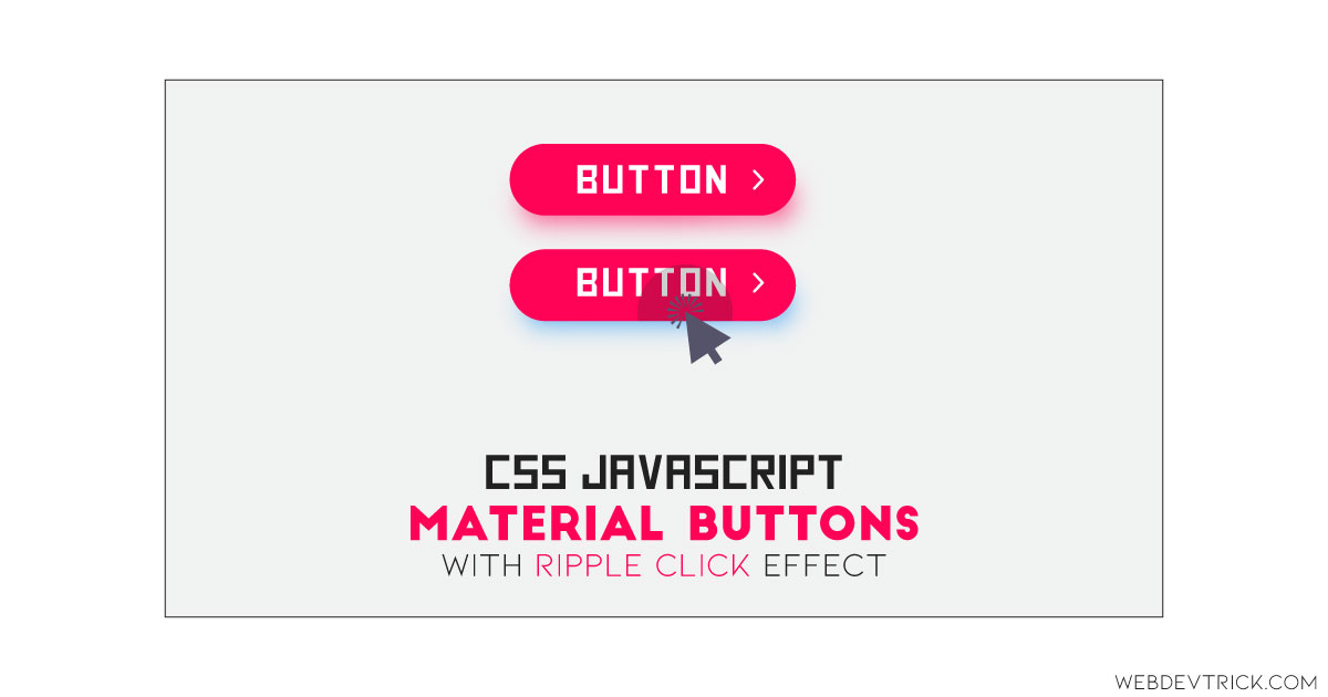 material button with ripple click