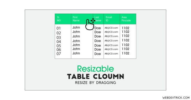 resizable-table-columns-with-drag-and-slide-feature-drag-to-resize