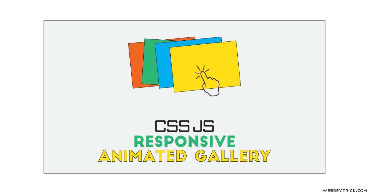 Responsive Animated Gallery With CSS and jQuery | Image Cards Pick